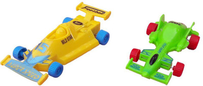 

Happiesta Mini Super Racer Car Toy for Kids Pack of 4(Red, Yellow, Blue, Green)