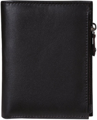 

wallitkart Men Black Genuine Leather Wallet(8 Card Slots)