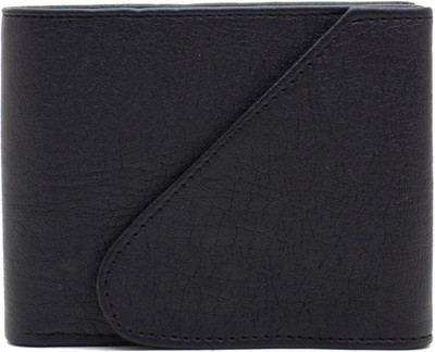 

Coovs Men Black Artificial Leather Wallet(5 Card Slots)