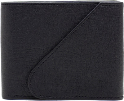 

Nietz Men Black Artificial Leather Wallet(5 Card Slots)