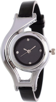 

Orayan New Slim Round WC-Black Analogue Watch - For Girls