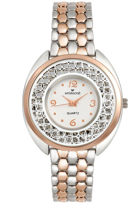 

Wristocrat WCM26 Silver Dial Watch - For Women