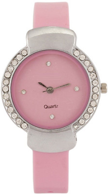 

Miss Perfect Pink Diamond Ring Girls and Women Watch Watch - For Men & Women