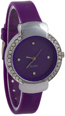 

Miss Perfect Purple Diamond Ring Girls and Women Watch Watch - For Men & Women