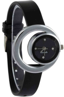 

KDS Black Chand Dial Pu Strap Watch For Girls Watch - For Women Watch - For Men & Women