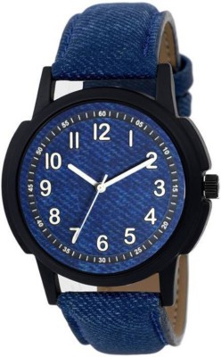 

AKAG 6390-BLUE Men In Blue Leather Watch - For Men