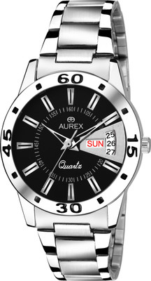 

AUREX AX-LR507-BKC Black Dial Day And Date Functioning Watch - For Women