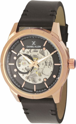 Daniel Klein Men Silver-Toned Analogue Watch DK12166-2