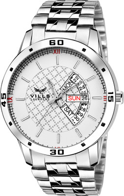 

Vills Laurrens VL-1050 White Day And Date Essentials Watch - For Men