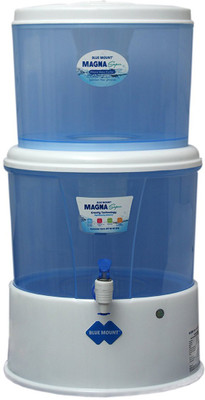 

Blue Mount BA10 Magna Super 10.8 L Gravity Based Water Purifier(Blue & White)