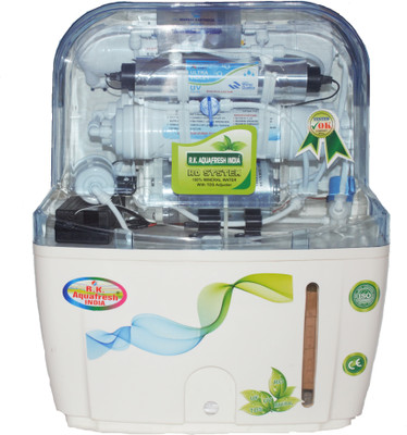 

Rk Aquafresh India 33909772488 12 L RO + UV + UF + TDS Water Purifier(White)