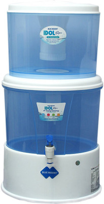 

Blue Mount BA11 Idol Super 10.8 L Gravity Based + UF Water Purifier(Blue & White)
