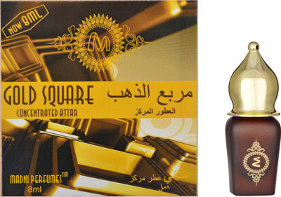 

madni perfumes Gold Square Floral Attar(Musk)