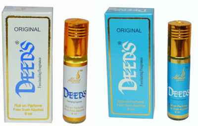 Almas DEEDS Fascination AQUA & Fresh pocket Floral Attar(Musk)