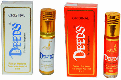 

Almas DEEDS Fascination HOT & Fresh pocket Floral Attar(Musk)