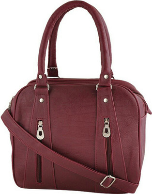 

Rosy Hand-held Bag(Maroon)