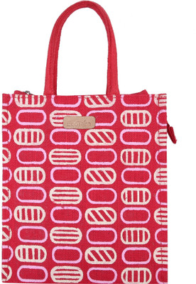 

Ecotara All in One Lunch bag bottle holder Lunch Bag(Red, 4 L)