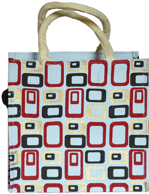 

IMPRESSIONS FOREVER BLUE JUCO BOX PRINT BAG Lunch Bag(Blue, 4 L)