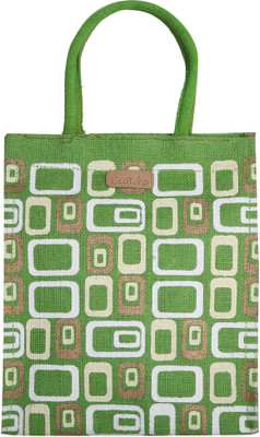 

Ecotara Lunch handheld bag Large Lunch Bag(Green, 4 L)