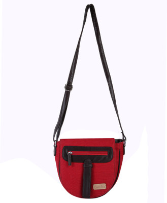 

Ecotara Sling trendy bag daffodil Shoulder Bag(Red, 4 L)