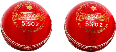 

SSS SSBTB05 Cricket Leather Ball(Pack of 2, Red)