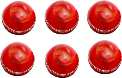 

SSS SSBTB14 Cricket Leather Ball(Pack of 6, Red)