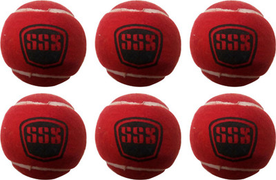 

SSS SSBTB10 Cricket Tennis Ball(Pack of 6, Red)