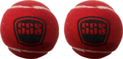 

SSS SSBTB01 Cricket Tennis Ball(Pack of 2, Red)