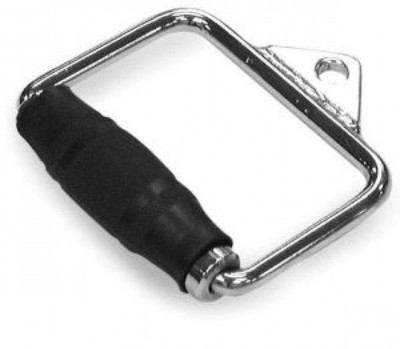 

B FIT USA Barbell Single D Handle with Grip Multi-training Bar(Silver), Black;silver
