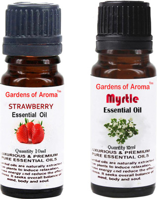 

Gardens Of Aroma Strawberry Essential Oil And Myrtle Essential Oil(20 ml)