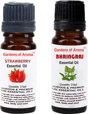 

Gardens Of Aroma Strawberry Essential Oil And Bhringraj Essential Oil(20 ml)