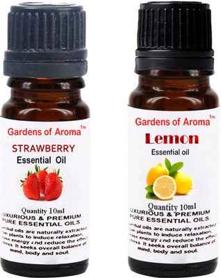 

Gardens Of Aroma Strawberry Essential Oil And Lemon Essential Oil(20 ml)