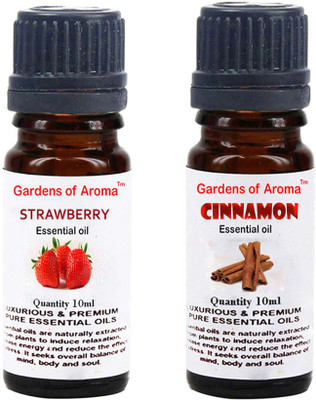 

Gardens Of Aroma Strawberry Essential Oil And Cinnamon Essential Oil(20 ml)