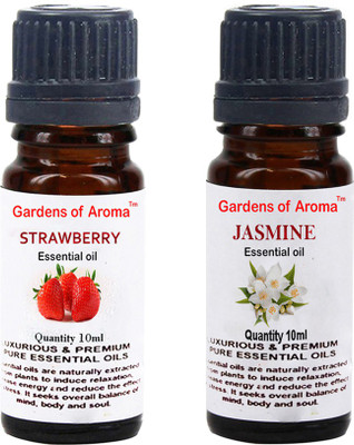 

Gardens Of Aroma Strawberry Essential Oil And Jasmine Essential Oil(20 ml)