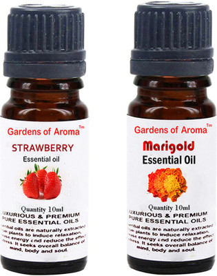 

Gardens Of Aroma Strawberry Essential Oil And Marigold Essential Oil(20 ml)