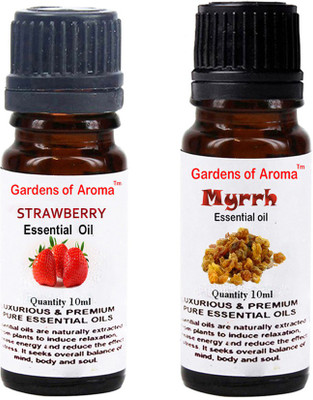 

Gardens Of Aroma Strawberry Essential Oil And Myrrh Essential Oil(20 ml)