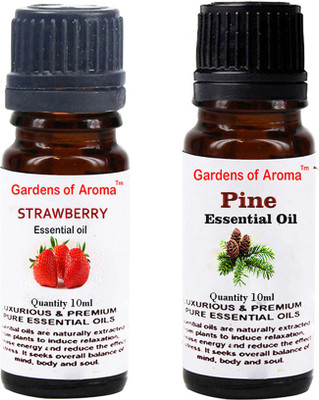 

Gardens Of Aroma Strawberry Essential Oil And Pine Essential Oil(20 ml)