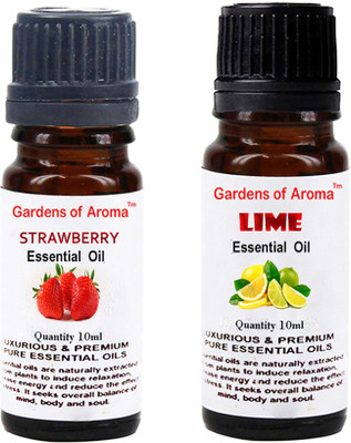 

Gardens Of Aroma Strawberry Essential Oil And Lime Essential Oil(20 ml)