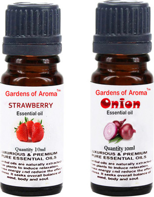

Gardens Of Aroma Strawberry Essential Oil And Onion Essential Oil(20 ml)