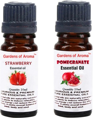 

Gardens Of Aroma Strawberry Essential Oil And Pomegranate Essential Oil(20 ml)