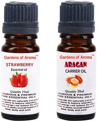 

Gardens Of Aroma Strawberry Essential Oil And Argan Carrier Oil(20 ml)