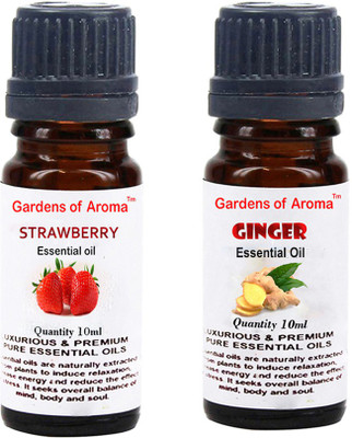 

Gardens Of Aroma Strawberry Essential Oil And Ginger Essential Oil(20 ml)