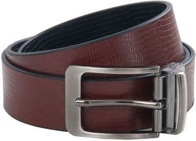 

AVUO Men Casual, Party, Formal, Evening Multicolor Genuine Leather Reversible Belt, Black;brown