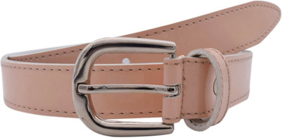 

Baluchi Women Casual Pink Artificial Leather Belt, Baby pink