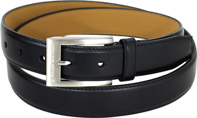 

Swiss Military Men Casual Black Genuine Leather Belt