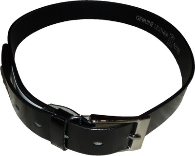 

Kmb Men Black Genuine Leather Belt