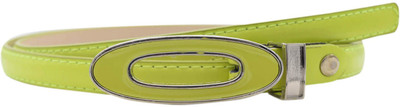 

Baluchi Women Casual, Party, Evening Green Artificial Leather Belt, Neon green