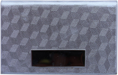 

Tootpado 20 Card Holder(Set of 1, Silver)