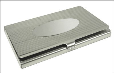 

Tootpado 15 Card Holder(Set of 1, Silver)