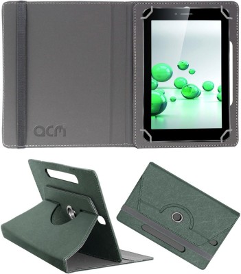 ACM Flip Cover for iBall Slide 3G Q45(Grey, Cases with Holder, Pack of: 1)